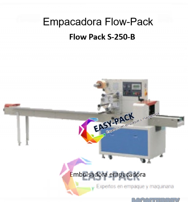 Embolsadora Flow Pack S-250-B