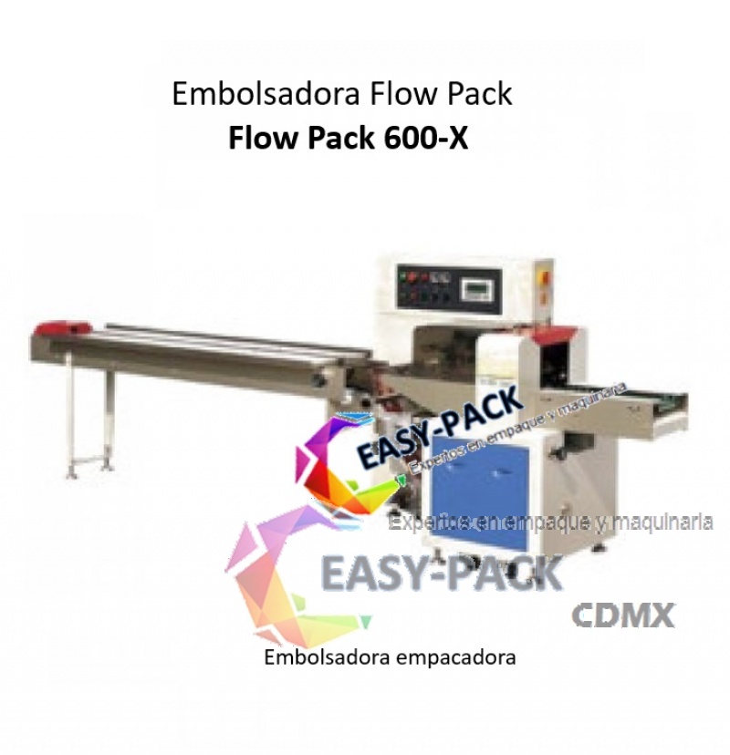 Embolsadora Flow Pack 600-X