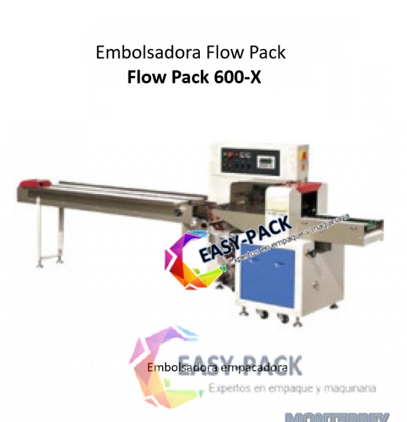 Embolsadora Flow Pack 600-X