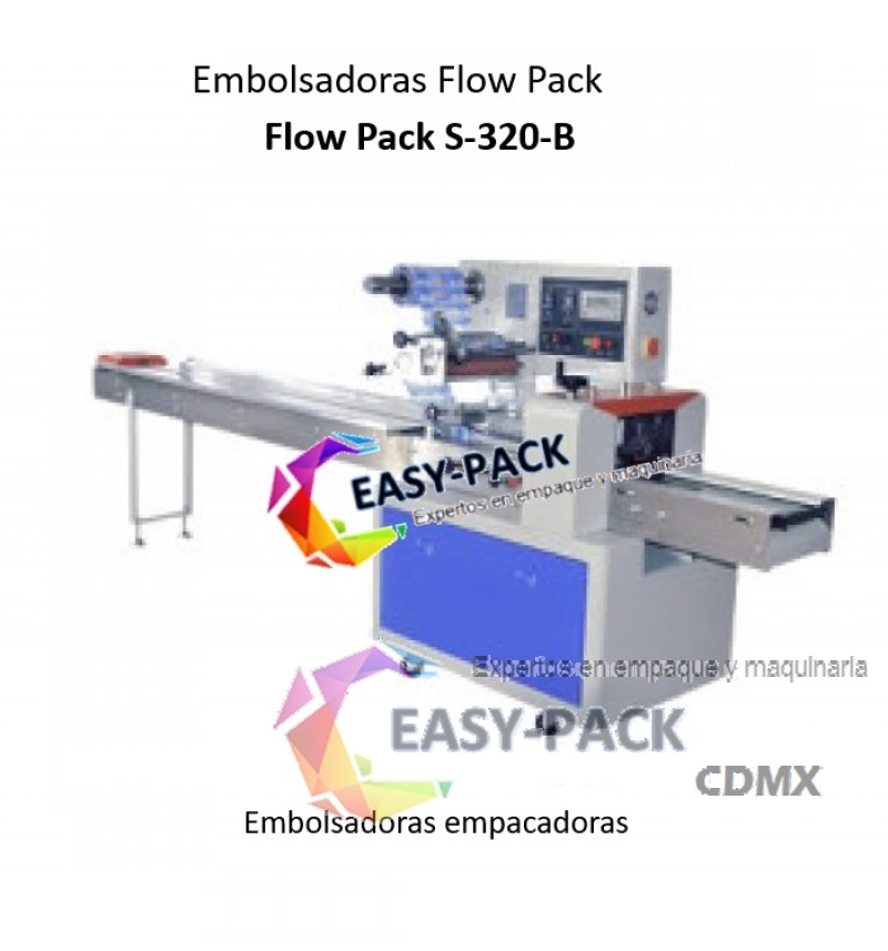 Embolsadoras Flow Pack S-320-B