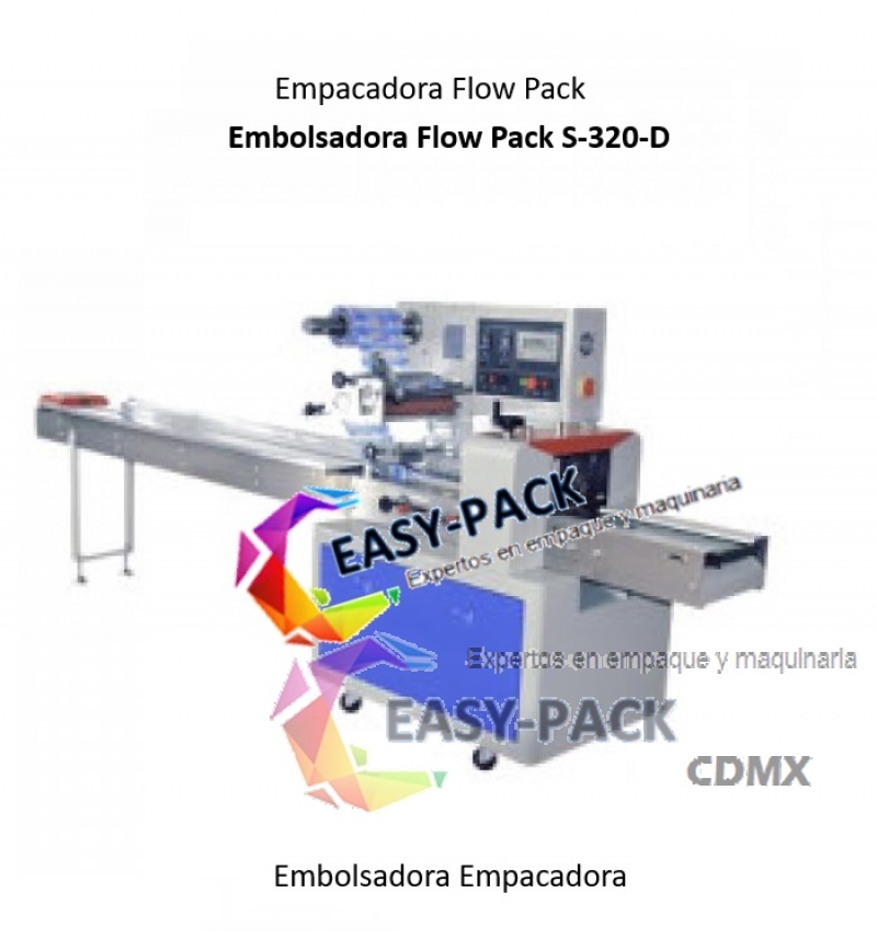Embolsadora Flow Pack S-320-D