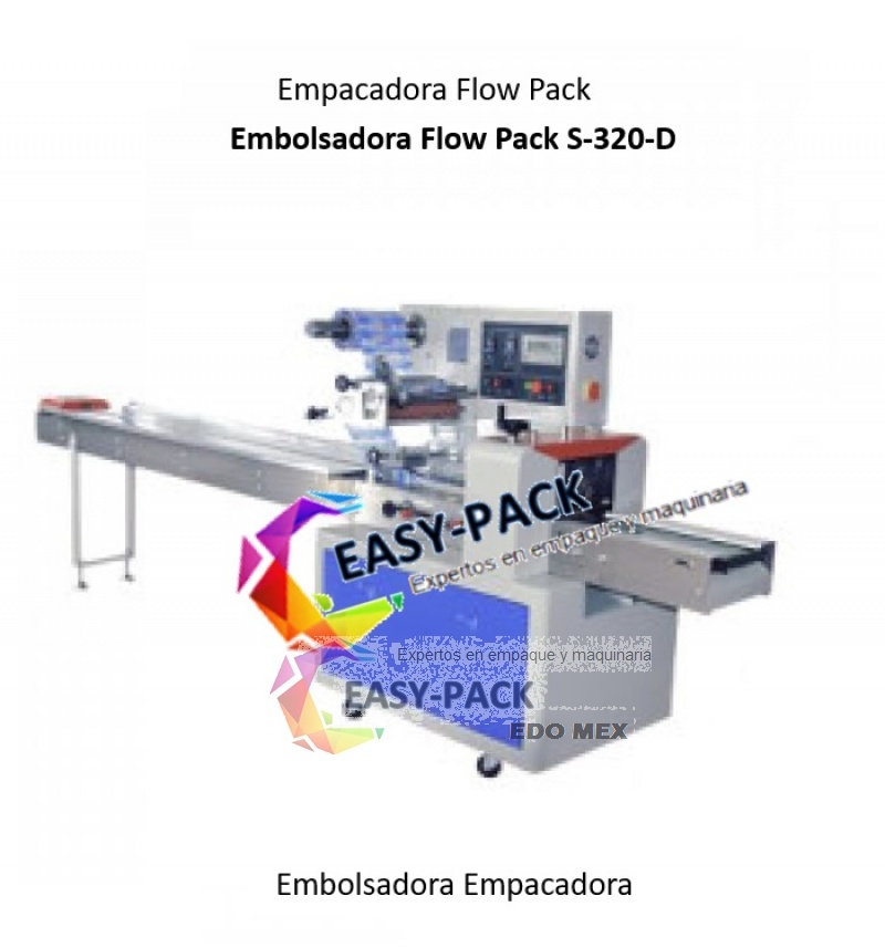 Embolsadora Flow Pack S-320-D
