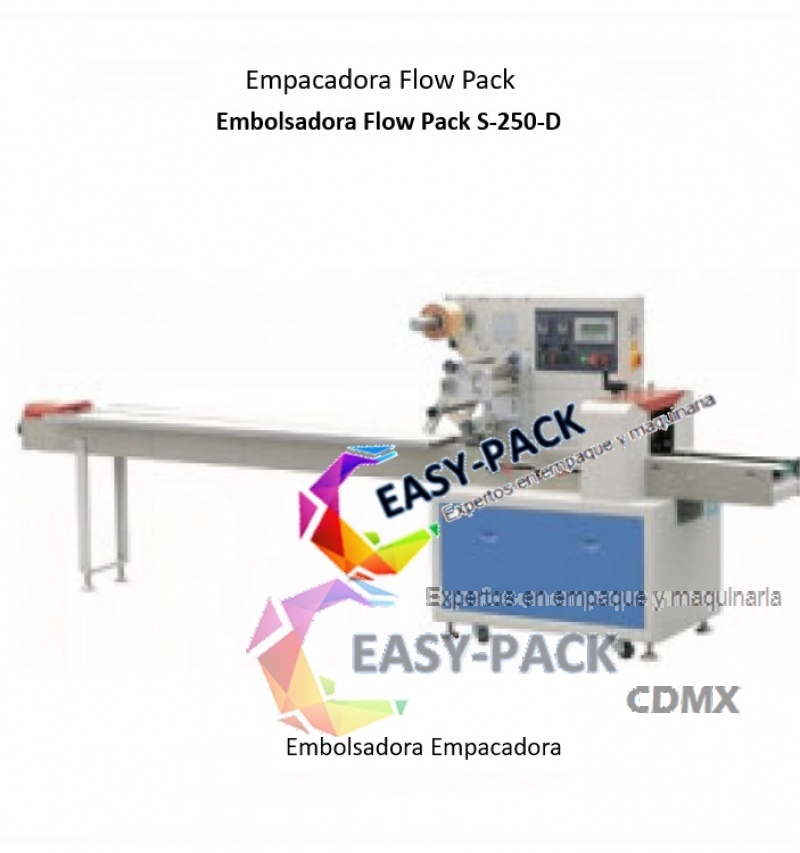 Embolsadora Flow Pack S-250-D