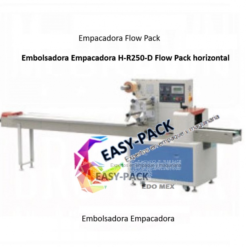 Embolsadora Empacadora  H-R250-D Flow Pack horizontal