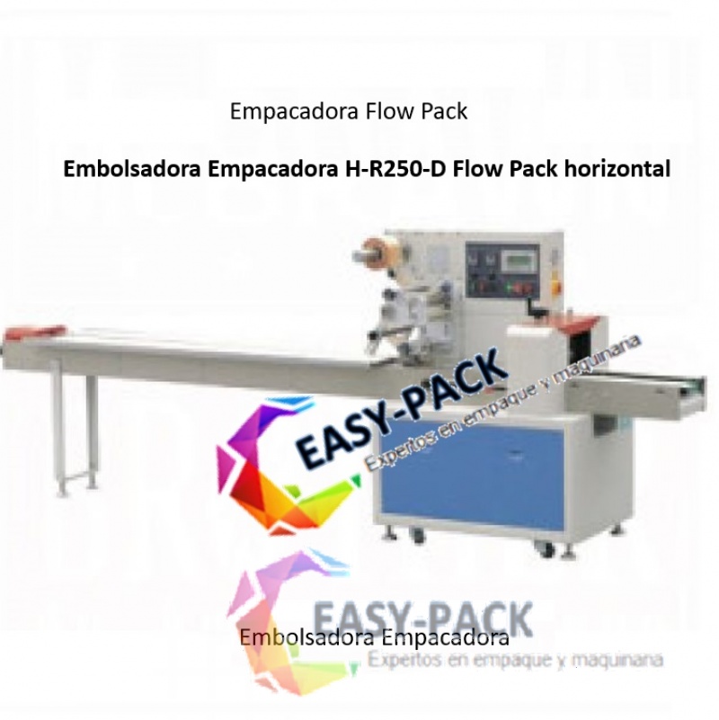 Embolsadora Empacadora  H-R250-D Flow Pack horizontal