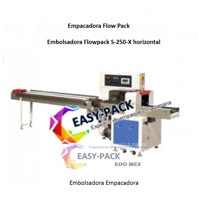 Embolsadora Flowpack S-250-X horizontal 