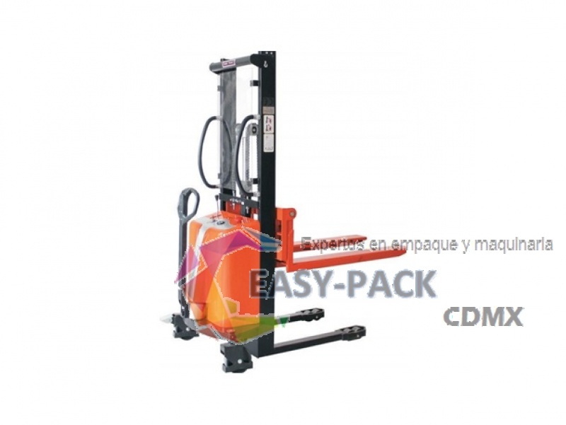 Apiladora Semi-eléctrico de un Solo Mástil