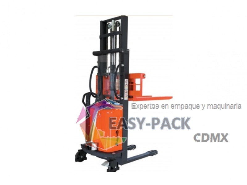 Apilador Semi-eléctrico Mástil Duplex