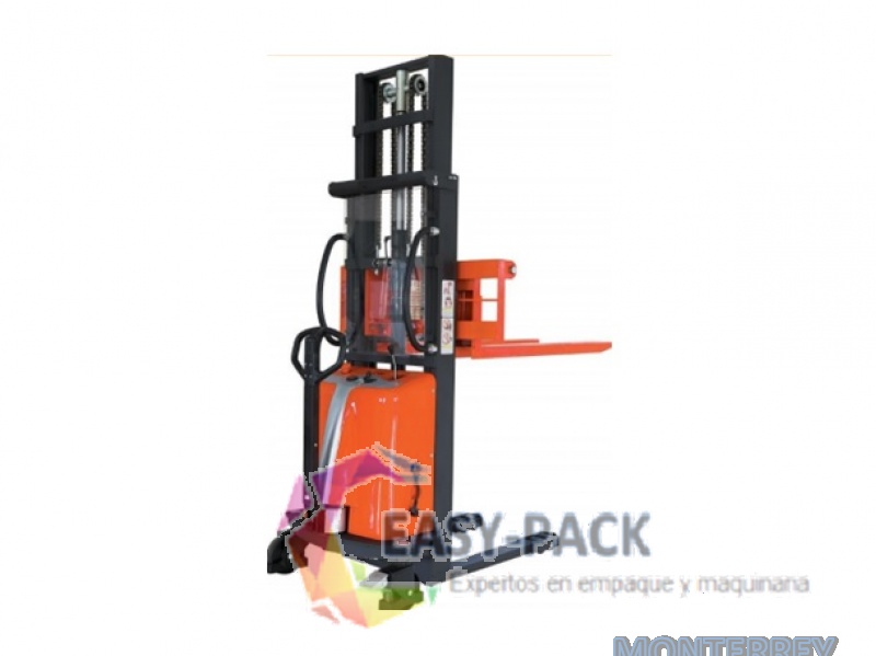 Apilador Semi-eléctrico Mástil Duplex