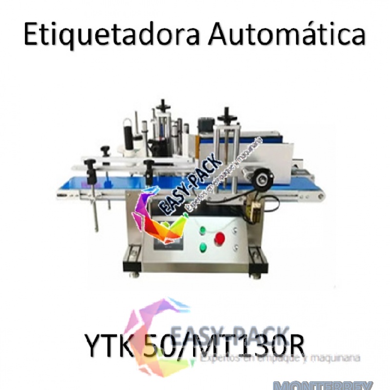 Etiquetadora Automática de Mesa para Envase Redondo YTK 50/MT130R