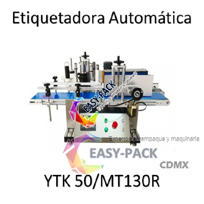 Etiquetadora Automática de Mesa para Envase Redondo YTK 50/MT130R