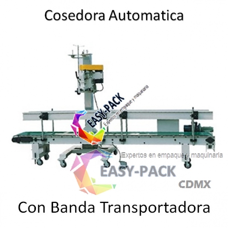 Cosedora de Sacos Automática con Transportador