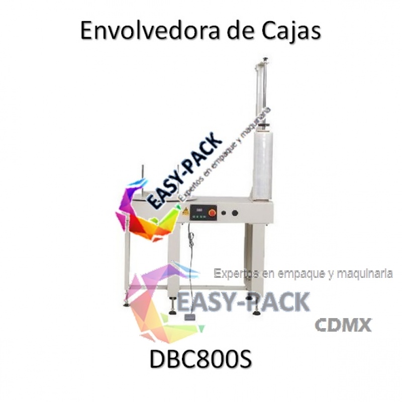 Maquina Envolvedora o Paletizadora de Cajas DBC 800S 