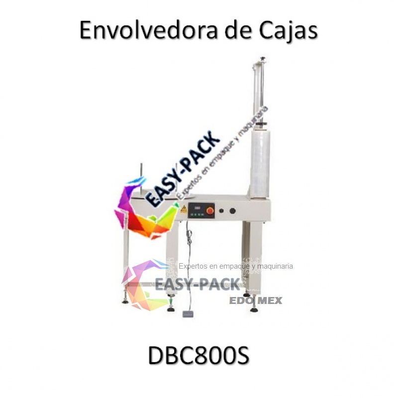Maquina Envolvedora o Paletizadora de Cajas DBC 800S 