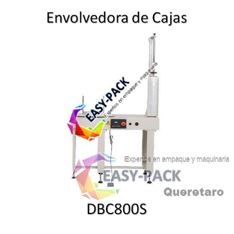 Maquina Envolvedora o Paletizadora de Cajas DBC 800S 