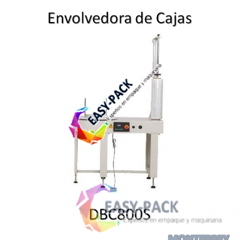Maquina Envolvedora o Paletizadora de Cajas DBC 800S 