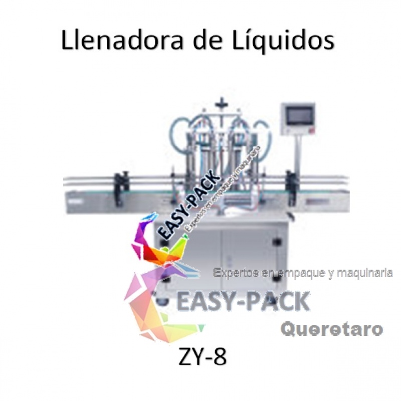 Llenadora Automática Ocho Boquillas para Liquidos ZY-8