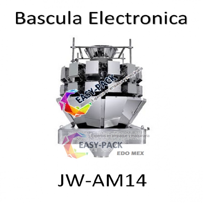Bascula Electrónica 14 Cabezas 7.5 Litros Productos Grandes