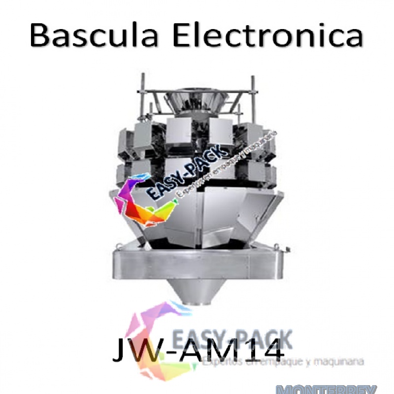 Bascula Electrónica 14 Cabezas 7.5 Litros Productos Grandes