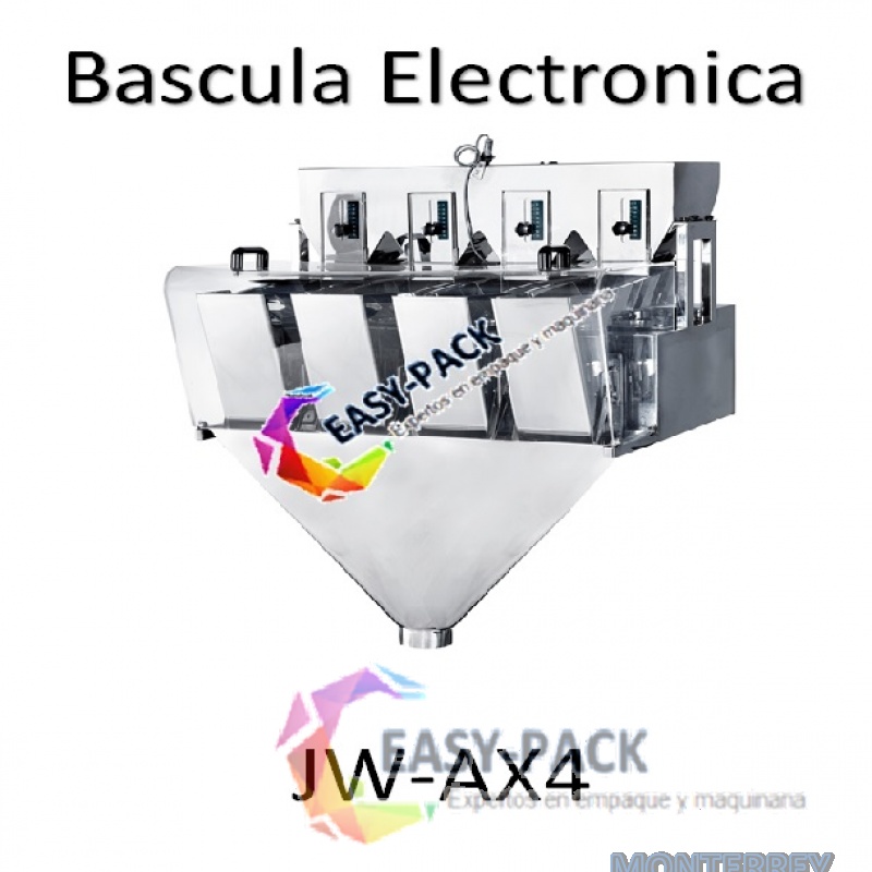 Bascula Electronica Cabeza Pesadora 4 JWAX4 con Parante
