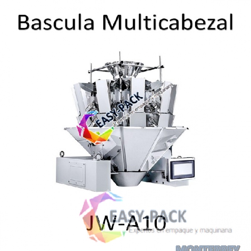 Bascula Electrónica 10 Cabezas 2.5 Litros JW-A10