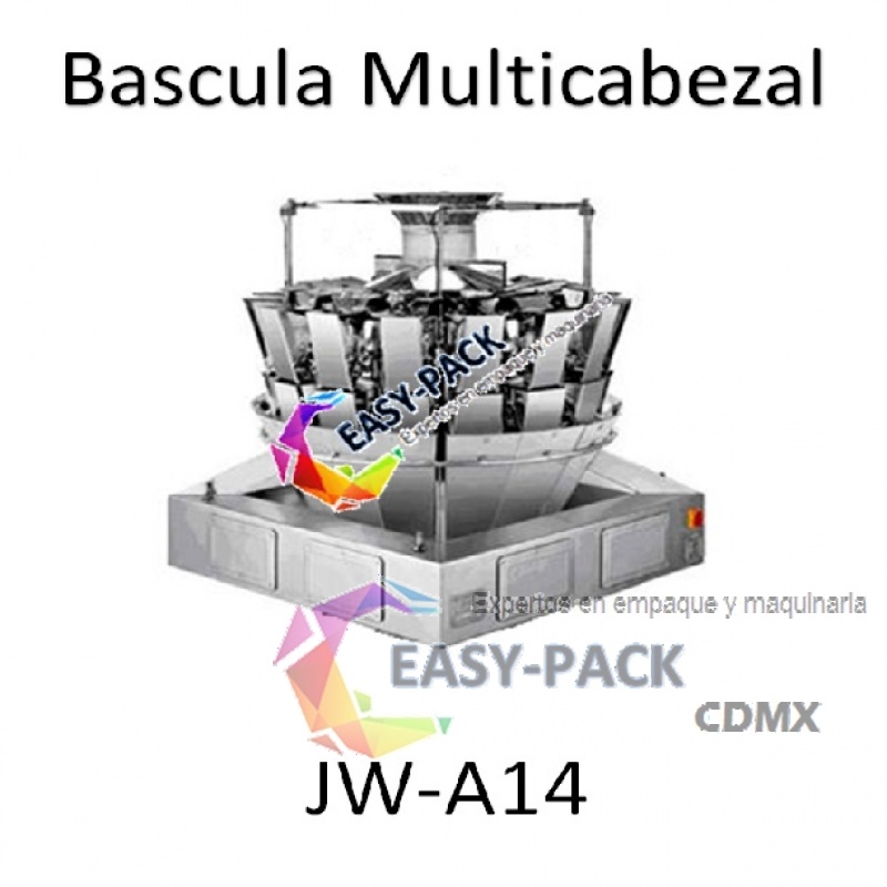 Bascula Electrónica 14 Cabezas 5 Litros JWAM14