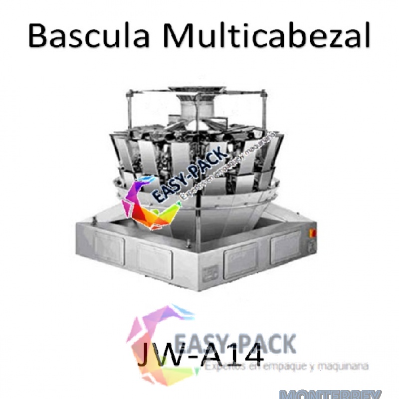 Bascula Electrónica 14 Cabezas 5 Litros JWAM14