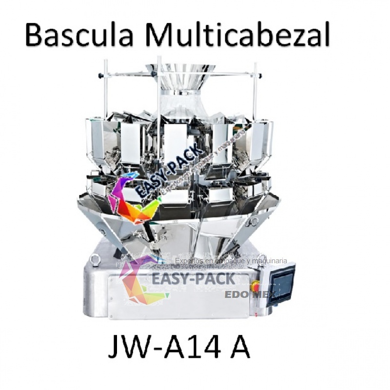 Bascula Electronica 14 Cabezas 2.5 Litros con Lamina Antiderapante