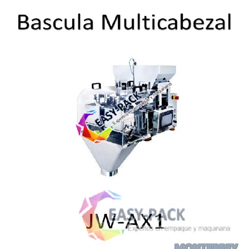 Bascula Electronica Cabeza Pesadora 1 JW AX1 con Parante